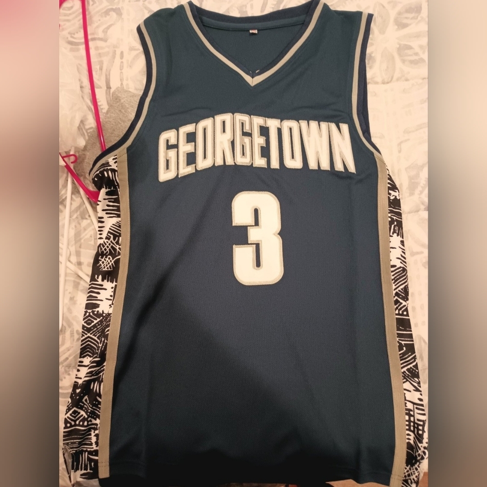 Allen Iverson adult medium Georgetown jersey